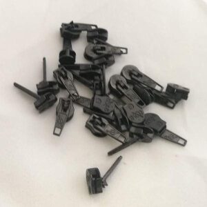 Glidere Sort 4mm