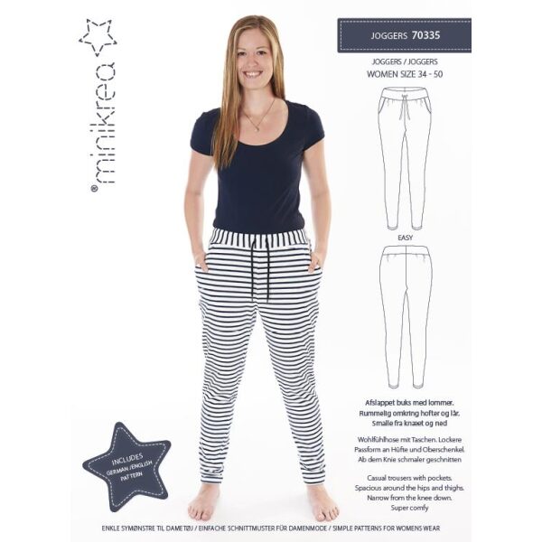 Minikrea 70335 Joggers STR 34-50