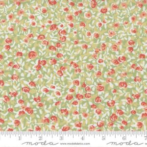 Small Floral Pistachio -Garden Society