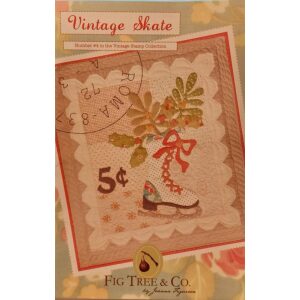 Vintage Skate, frimerkequilt