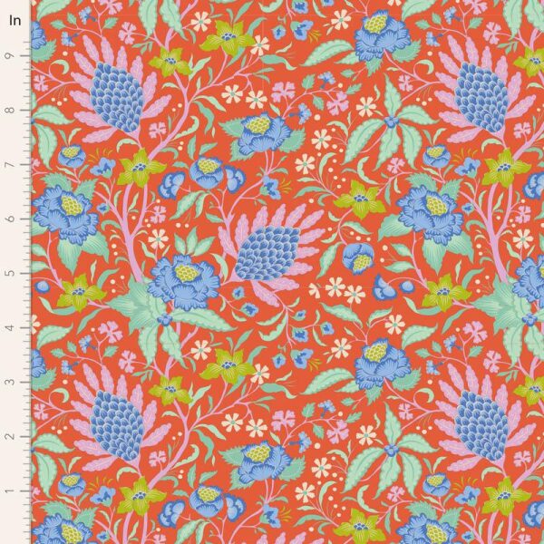 Tilda B, Flowertangle Persimmon - Bilde 2