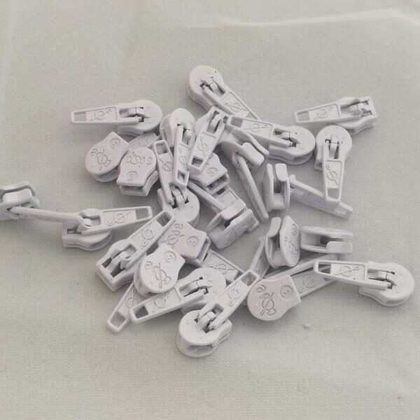 Glidere Hvite 4mm