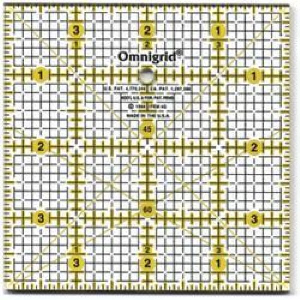 Omnigrid 4" x 4" linjal