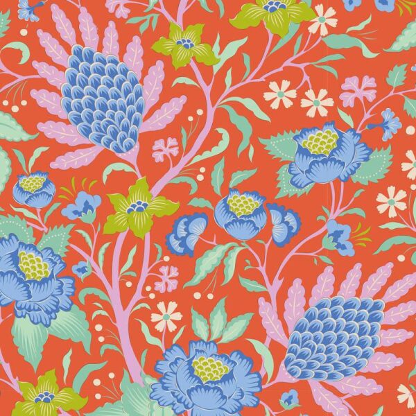 Tilda B, Flowertangle Persimmon