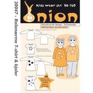 Onion 20047 Raglanærme T-shirt & kjoler str 98-140