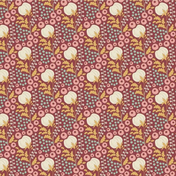 Tilda S Cottonfield Maroon