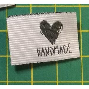 Grå Handmade tagg
