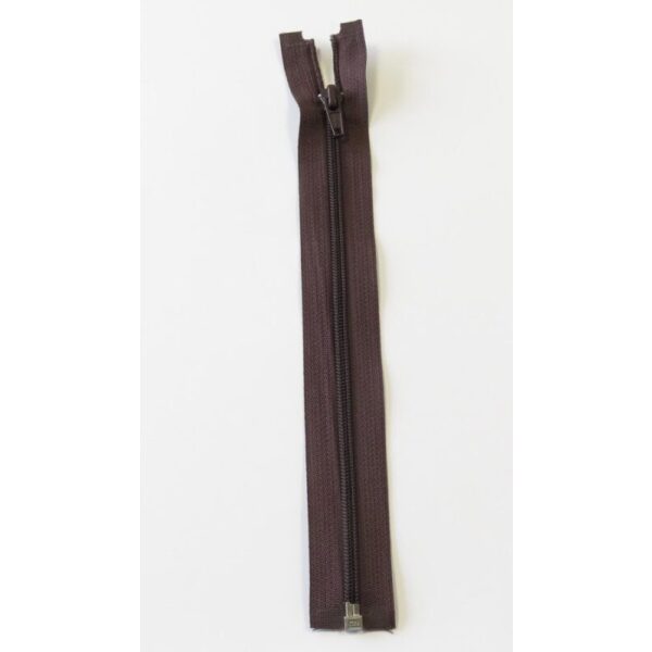 Delbar Glidelås 6mm Brun 70cm