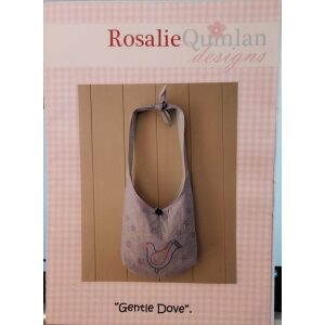 Gentle Dove, skulderveske med broderi