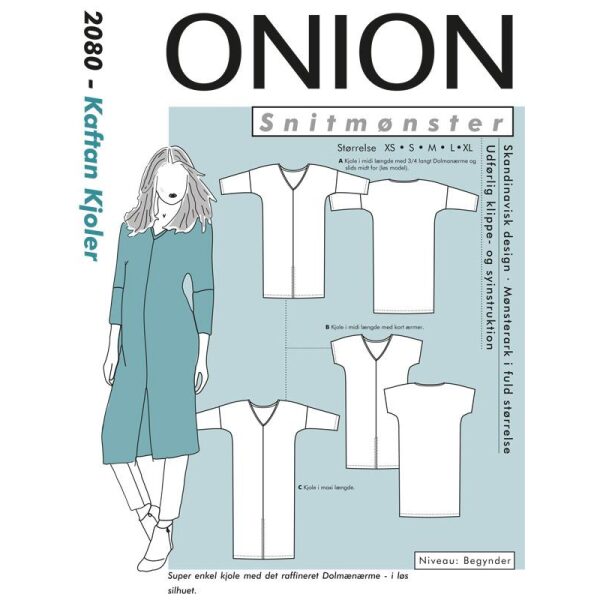Onion 2080 Kaftan kjoler