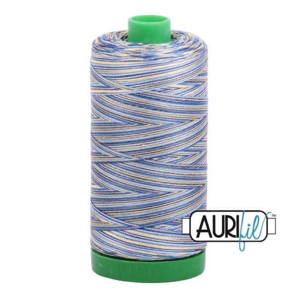 Aurifil 40wt 4649, Sitron blåbær