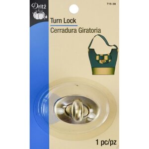 Turn Lock Brass