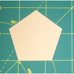 Paper Pieces Pentagon 1,5"