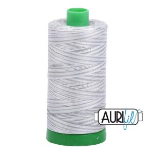 Aurifil 40wt 4060, Silver Moon