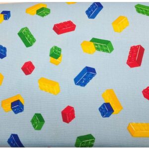 Canvas, lego blå bunn