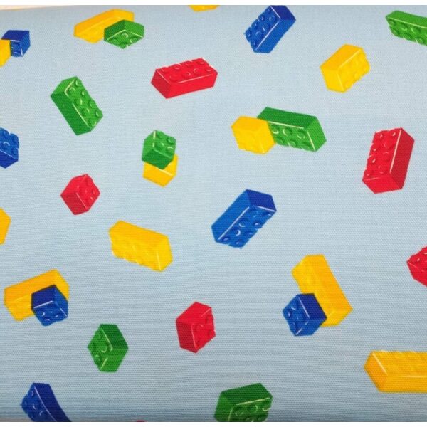 Canvas, lego blå bunn
