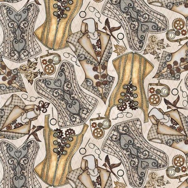 Unknown Voyage Ivory Corsets