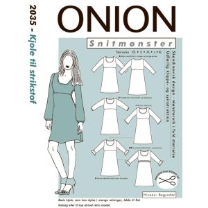 Onion 2035 Kjole til strikkestoff