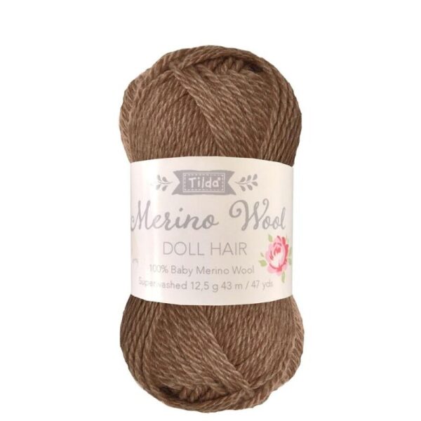 Tilda Doll Hair Brown