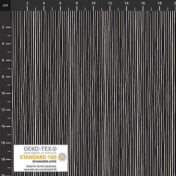 Basic Striper - Hvitt og Sort