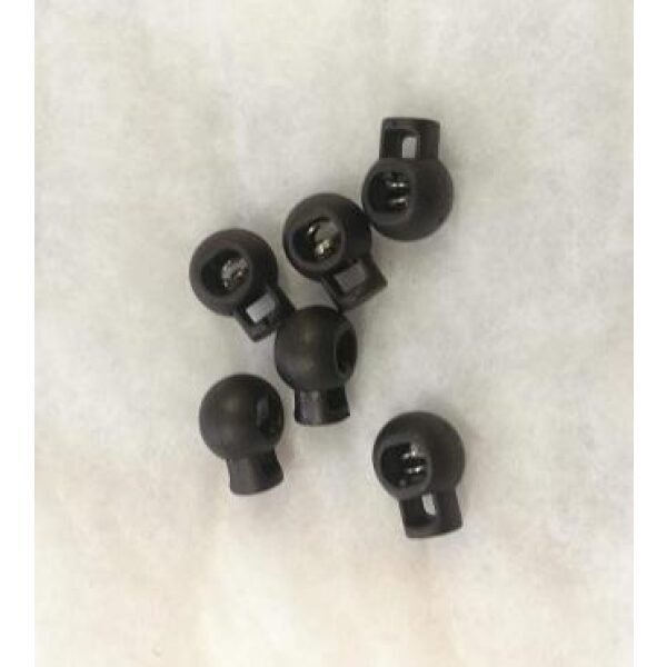 Snorstopper rund 20mm sort