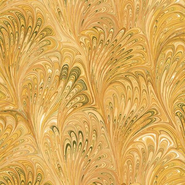 Swirl Fan Gold