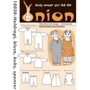 Onion 10020 Mønster barn heldress