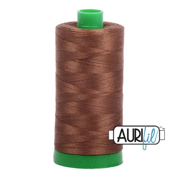 Aurifil 40wt 2372 Mørk antikk Gull