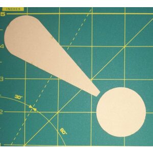 Paper Pieces 16 point Dresden Plate