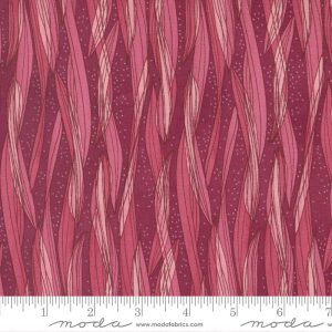 Tulip Tango Leaf Stripe Cranberry