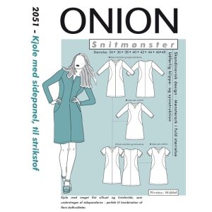 Onion 2051 Kjole med sidepanel, til elastisk stoff