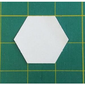 Paper Pieces heksagon 1"