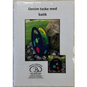 Denim Taske med Batikk