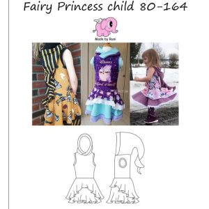 Made by Runi Fery Princess barn 80-164
