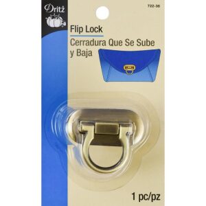 Flip Lock Brass