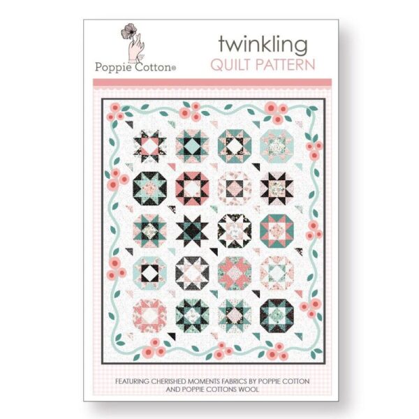 Twinkling, mønster på stjerne teppe