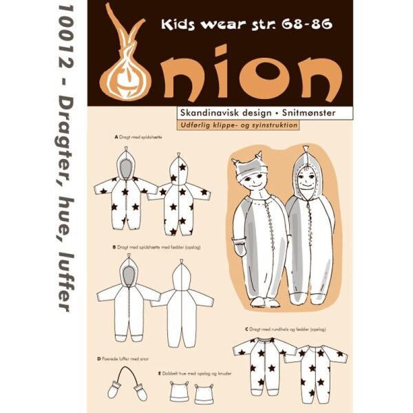 Onion 10012 Dragter, hue, luffer  Str 68-92