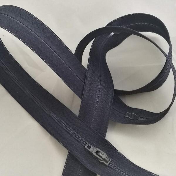 Glidelås Marine med glidere 4mm nylon, 4 m 12 glidere