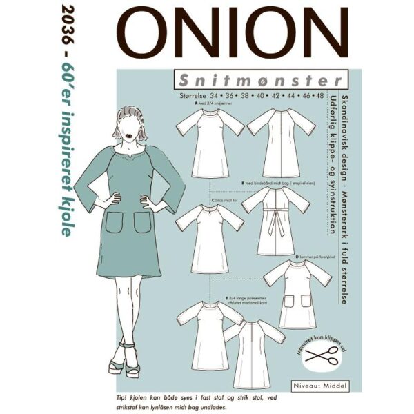 Onion 2036 60 talls inspirert kjole