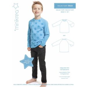 Minikrea 50222 Raglan t-shirt