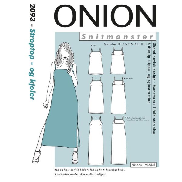 Onion 2093 Stroptop - og kjoler