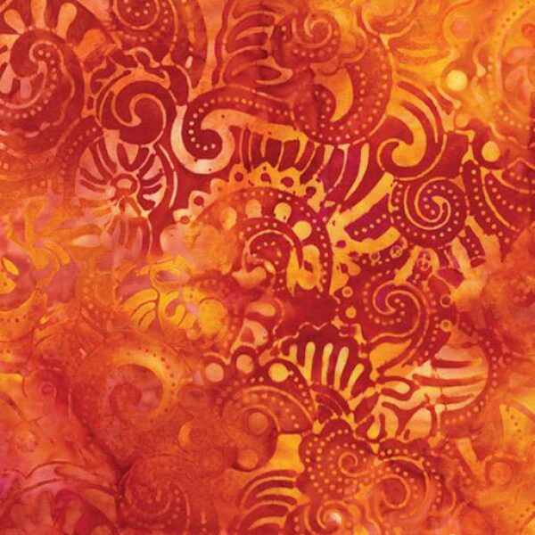 Batikk Mod Paisley Fruit Punch