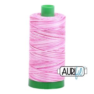 Aurifil 40wt 4660, Pink Taffy