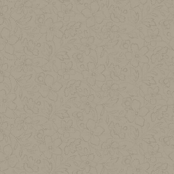 Floral - Pearlescent Taupe