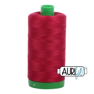 Aurifil 40wt 2260 Vinrød