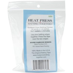 Heat Press, batting together