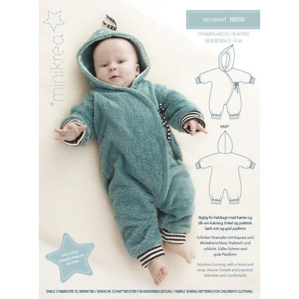 Minikrea 10550 Kjøredress/ heldress