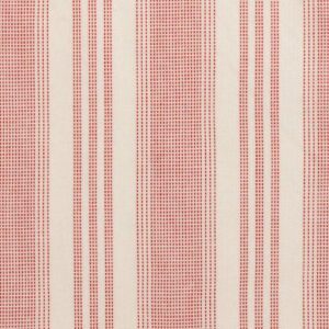Tilda Woven Tea Towel Shortcake Stripe Red